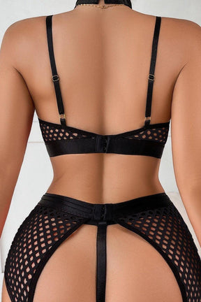 Hattie Lingerie Set - Black o frete é grátis pra todo o Brasil!