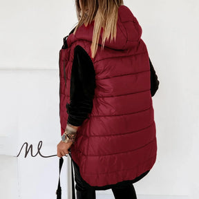 Colete Puffer com Capuz Hayden