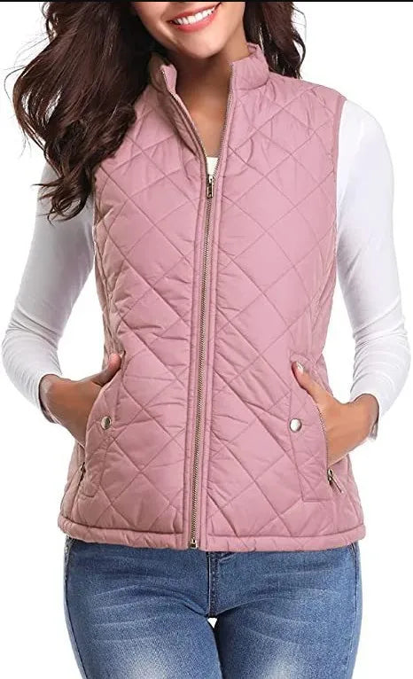 Colete Puffer Gola Mandarim Thea