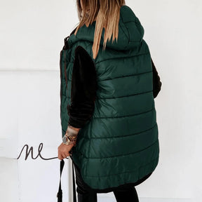 Colete Puffer com Capuz Hayden